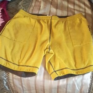 Nautica Men's Yellow Shorts Vtg